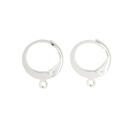 Ионное покрытие (ip) 304 детали серьги с откидной крышкой из нержавеющей стали, с петлей