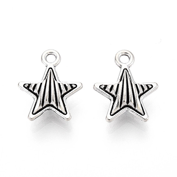 Подвески из сплава в тибетском стиле, звезда