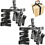 Nylon Luggage Straps, Packing Straps, with Plastic Buckle