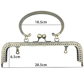 Iron Purse Frame Handle, for Bag Sewing Craft Tailor Sewer