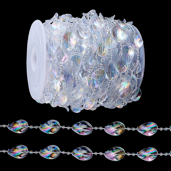 Акриловые шнуровые бусины для украшения вечеринки