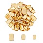 Unicraftale 201 Stainless Steel Sew on Prong Settings, Claw Settings for Pointed Back Rhinestone, Rectangle Octagon