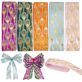 25 ярдов 5 цветов полиэфирной пряжи ленты, принадлежности для изготовления поделок