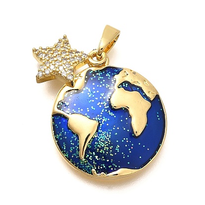 Стойка металлическая латунная микропрофилированная кубическая циркония подвески, звезды прелести, долговечный, без свинца и без кадмия