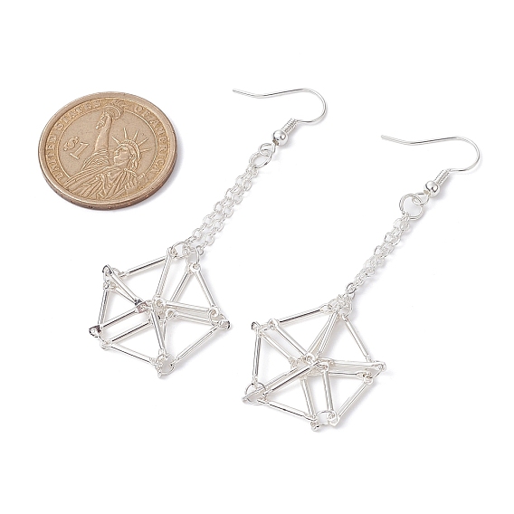 Латунные крючки с лотком, пустой мешочек для макраме, держатель для бусин, настройки для сережек