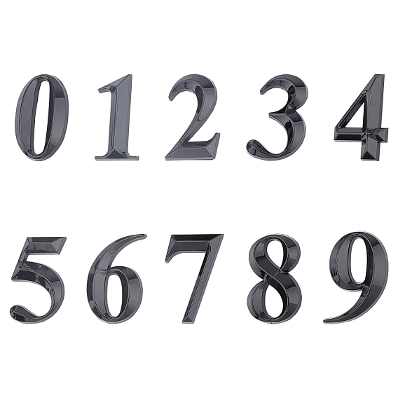 Пластиковые и ПВХ этикетки с номерами