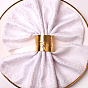 Hotel restaurant decoration butterfly napkin ring mouth cloth ring opening metal napkin buckle napkin ring