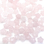 Natuarl Rose Quartz Beads, Star