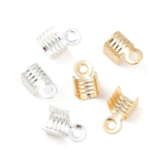 Латунные складные обжимы, загибаем концы шнура, без кадмия и без свинца