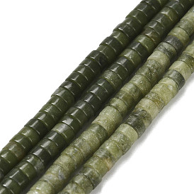 Натуральные китайские бусины из южного нефрита, диск, Heishi бусы