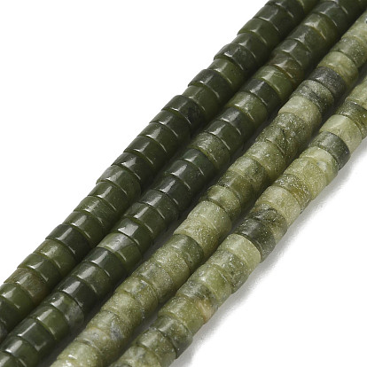 Натуральные китайские бусины из южного нефрита, диск, Heishi бусы