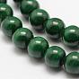 Natural Malachite Beads Strands, Round