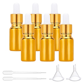 6 шт пустые переносные стеклянные флаконы-капельницы, распылитель мелкого тумана, с 6 шт. резиновой экструзионной головкой, 6 пластиковый пылезащитный колпачок; 2 пипетки; 1 воронка для ПК.