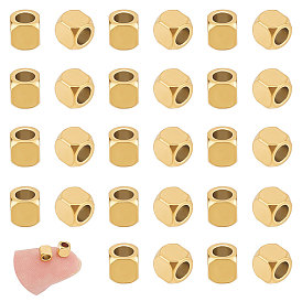 40шт ионное покрытие (IP) 304 шарики из нержавеющей стали, кубические