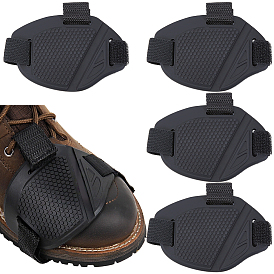 4Pcs Polyester & PVC Protection Shifter Cover for Motorcycle & Bike Riding