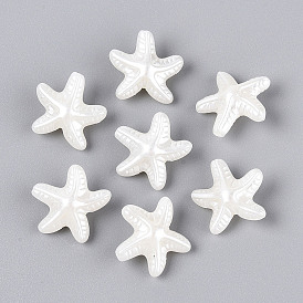 Абс пластиковые жемчужные бисера, морская звезда