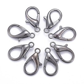 Zinc Alloy Lobster Claw Clasps, Parrot Trigger Clasps, Cadmium Free & Lead Free, Jewelry Making Findings