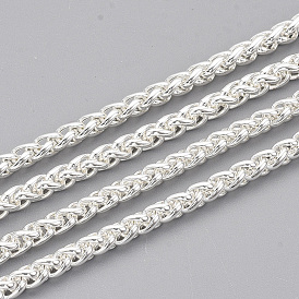 304 Stainless Steel Rope Chains, Unwelded, with Spool