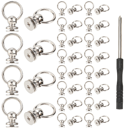 Заклепки из сплава, с железной отверткой