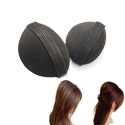 Hair Volumizing Tool for Princess Hairstyles with Bangs and Puffy Hair Extensions
