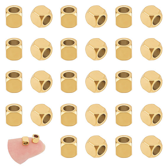 40шт ионное покрытие (IP) 304 шарики из нержавеющей стали, кубические