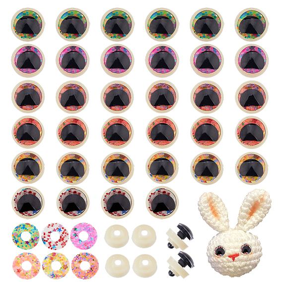 1 пакет пластиковых безопасных глаз для рукоделия, для поделок куклы игрушки кукольные плюшевые животные изготовление