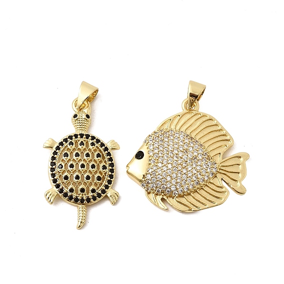 Латунные микро проложить кубического циркония подвески, долговечный, стойки покрытие, без свинца и без кадмия