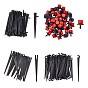 DIY Plant Irrigation System Kits, Include Plastic Irrigation Drip Support Stakes, Adjustable Irrigation Drippers Sprinklers, Drip Emitters