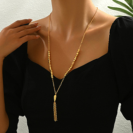 Латунные цепочки-кисточки в виде диско-шаров