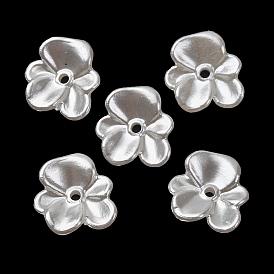 Непрозрачные акриловые бусины, имитирующие жемчуг, цветок