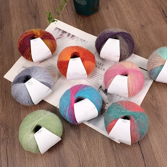 Пряжа из шерстяного волокна, для свитера, шапки, носков, детских одеял