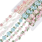 15 Meter 5 Stile Blumen Polyester Stickerei Spitze Band, Kleidung Accessoires Dekoration