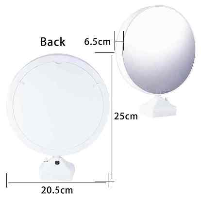 Acrylic Magic Photo Frame Mirror, Led Makeup Mirror, LED Desk Lamp, for Wedding Gifts, with USB Cable