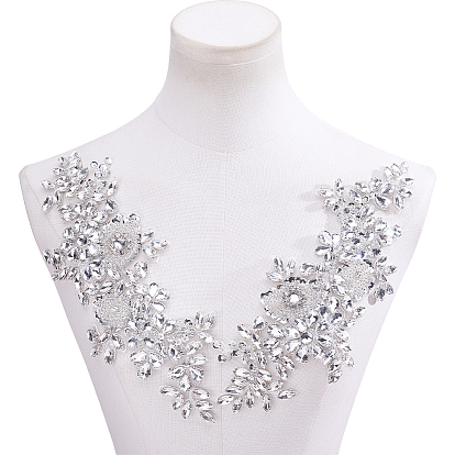 1 Pair Acrylic Ornaments Accessories, Flower