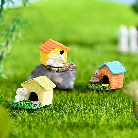 Resin Miniature House House Home Decorations, for Dollhouse