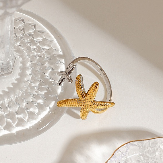 Морская звезда 304 женские манжеты из нержавеющей стали