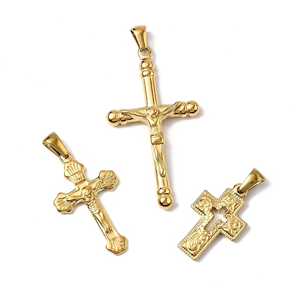 304 подвески из нержавеющей стали, ионное покрытие (ip), крест очарование