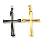 Ионное покрытие (ip) 304 подвески из нержавеющей стали, крест очарование