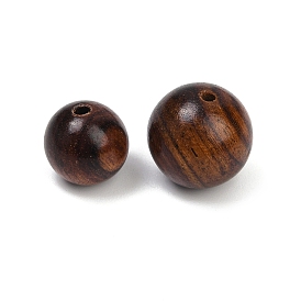 Природных шарики древесины, неокрашенными, круглые