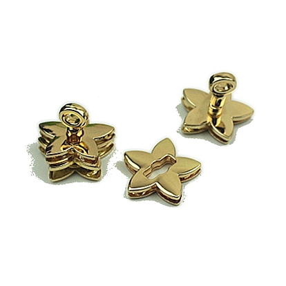 Alloy Purse Locks, Women's Bag Making Supplies, Flower