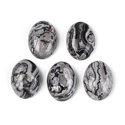 Кабошоны из натурального камня, овальные