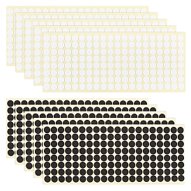 10 листы 2 цветные устойчивые к царапинам наклейки точки для чехла мобильного телефона, круглые