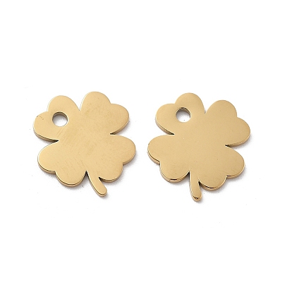 304 прелести нержавеющей стали, клевер очарование, ионное покрытие (ip)