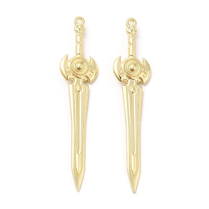 Стойки обшивки сплава большие кулоны, без кадмия, без никеля и без свинца, очарование меча