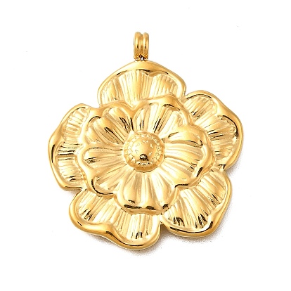 304 подвески из нержавеющей стали, ионное покрытие (ip, цветочный шарм