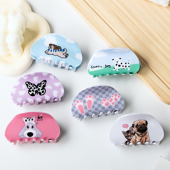 Заколки для волос из пвх