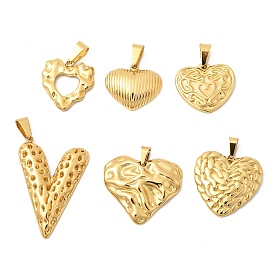 304 подвески из нержавеющей стали, сердце прелести