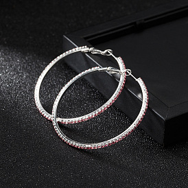 Chic Circle Earrings for Women - Bold and Sexy Ear Studs with Personality (E030)