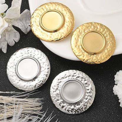 Ионное покрытие (ip) 304 серьги-гвоздики из нержавеющей стали для женщин