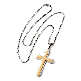 Религиозный крест 201 подвески из нержавеющей стали для женщин